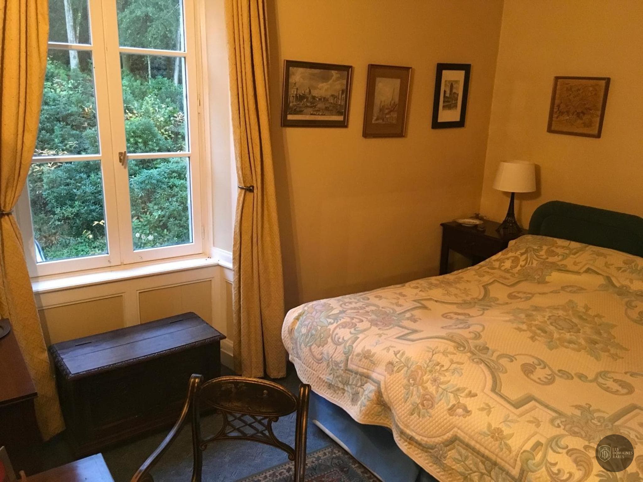 Chambre du château Château de Beaulieu à Busnes en Hauts-de-France