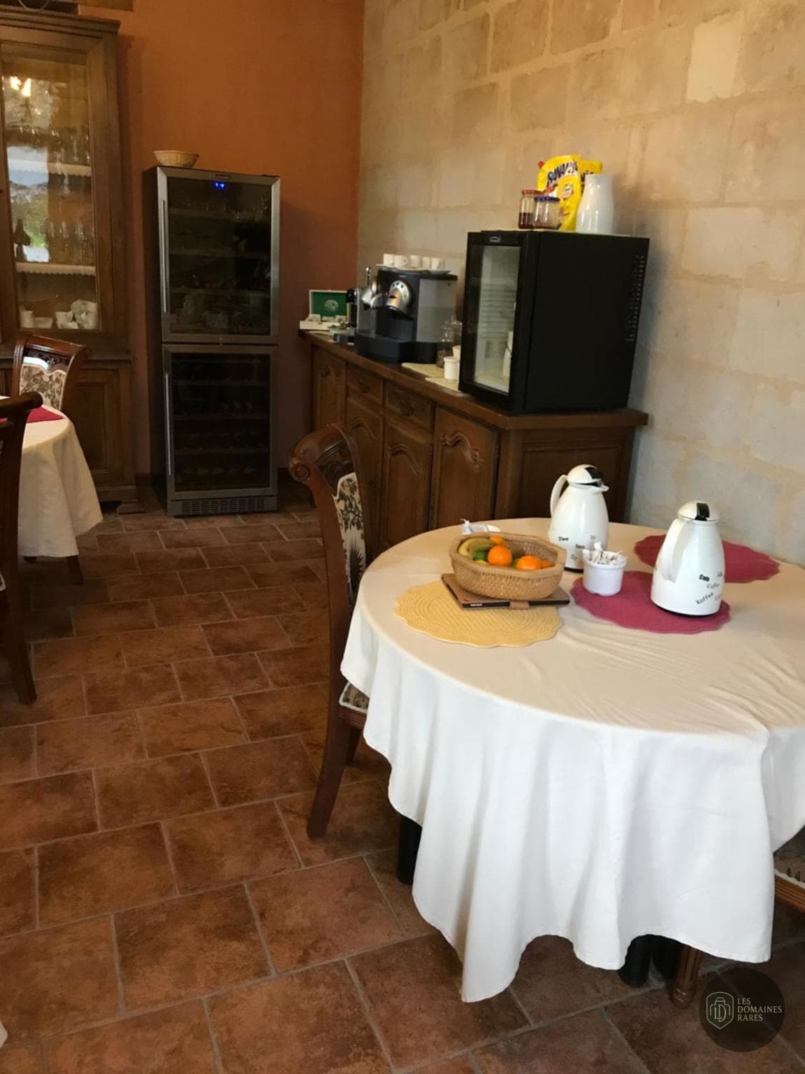Chambre du château Château de Belle Poule à Les en Pays de la Loire