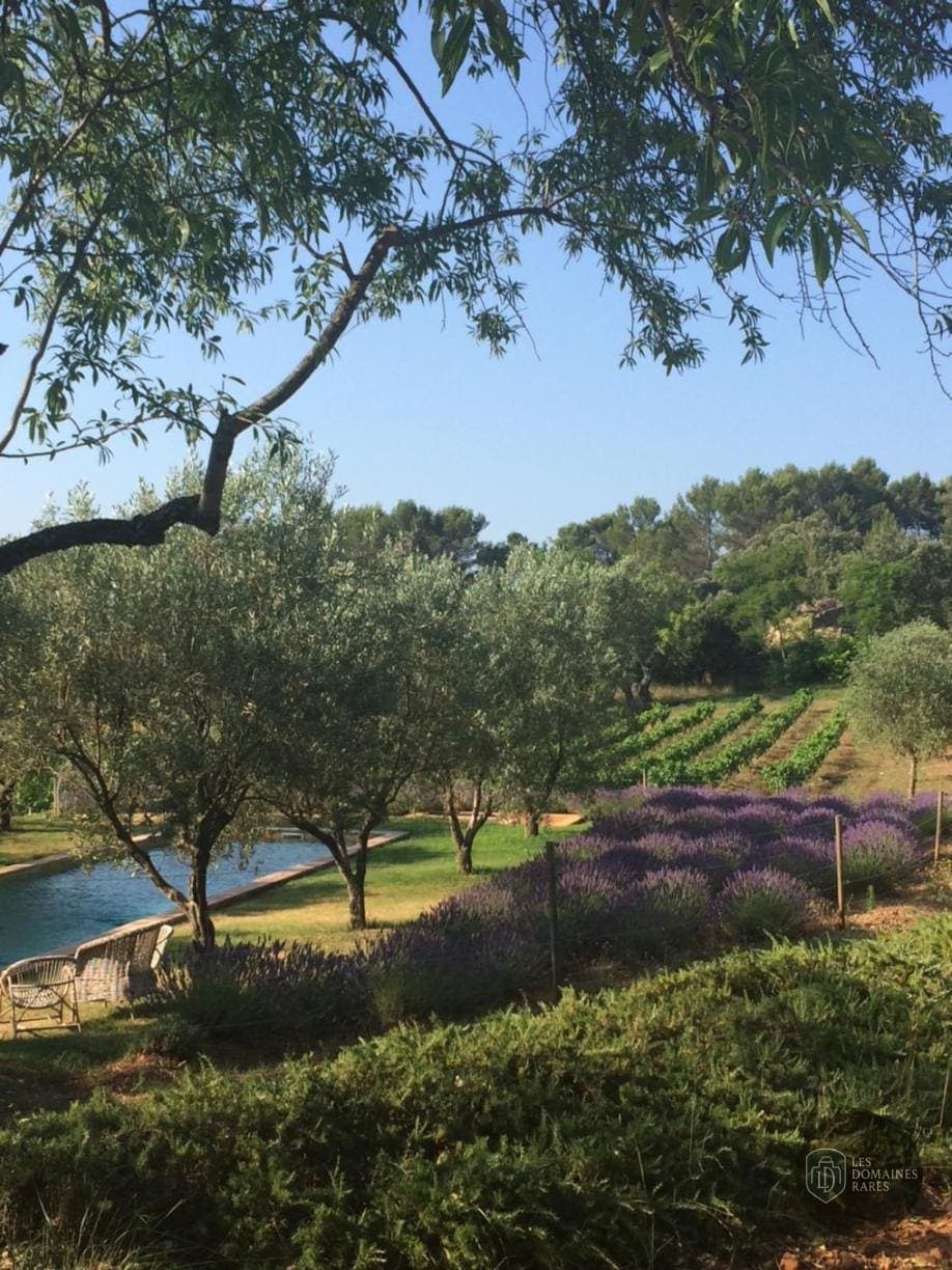 Vue du château Château de Berne à Lorgues en Provence-Alpes-Côte d'Azur