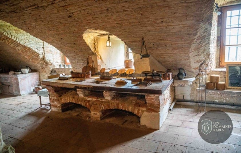 Restaurant du château Château de Caumont en Occitanie