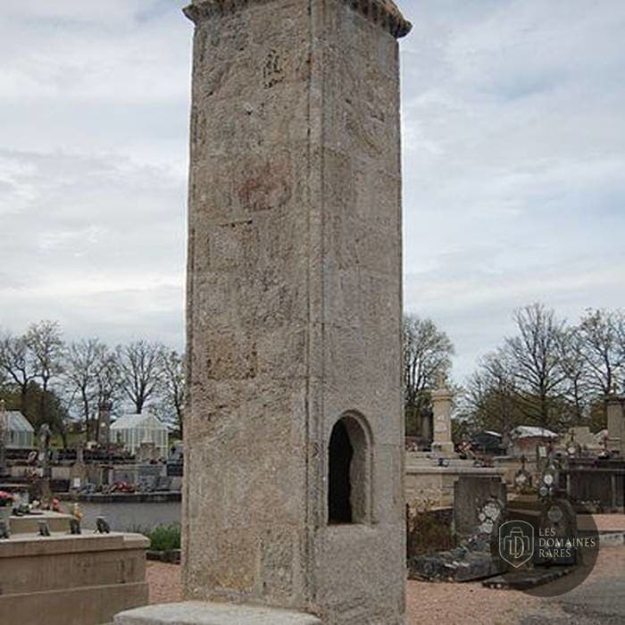 Vue du château Château de Laplaud à Limoges en Nouvelle-Aquitaine