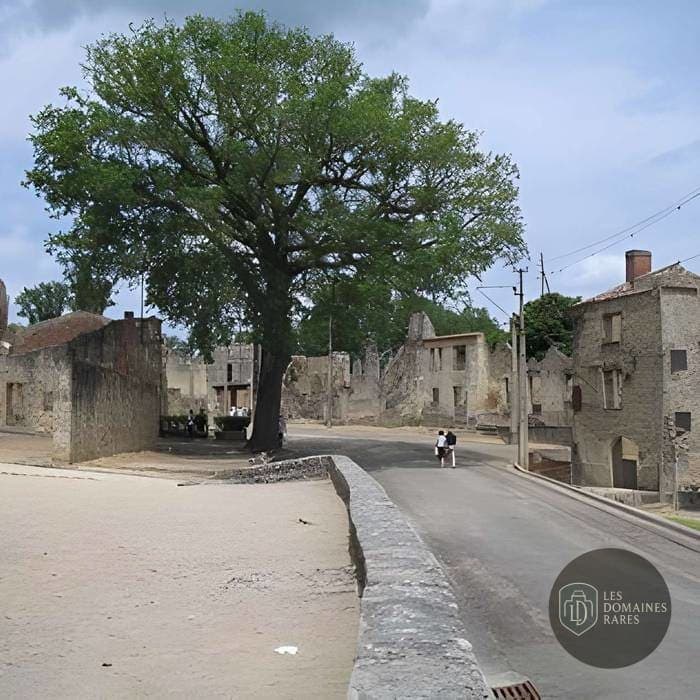 Vue du château Château de Laplaud à Limoges en Nouvelle-Aquitaine