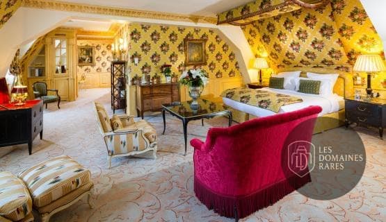 Chambre du château Château de Mirambeau à Mirambeau en Nouvelle-Aquitaine