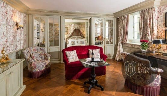Chambre du château Château de Mirambeau à Mirambeau en Nouvelle-Aquitaine