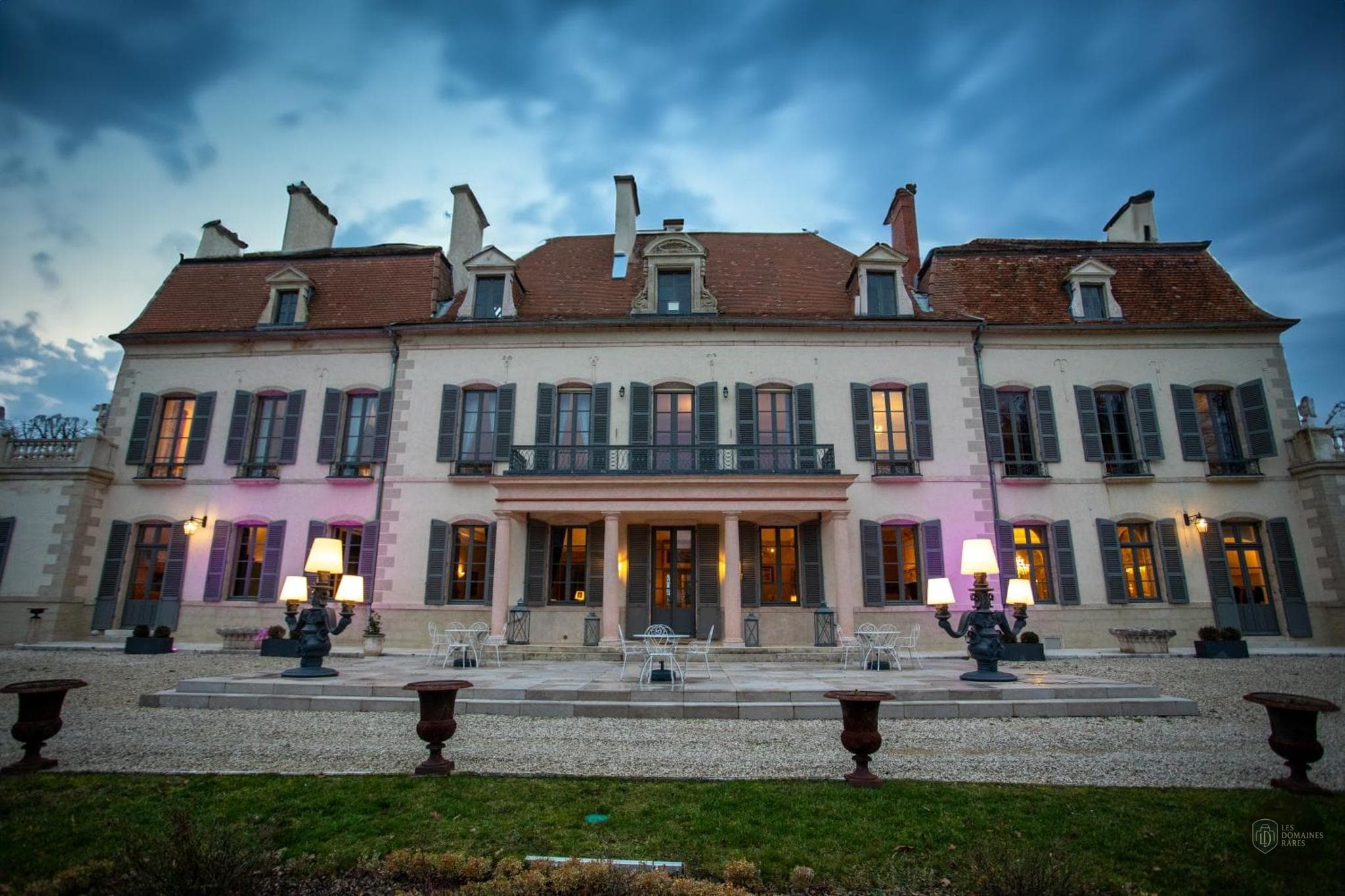 Vue du château Château de Quincey à Quincey en Bourgogne-Franche-Comté