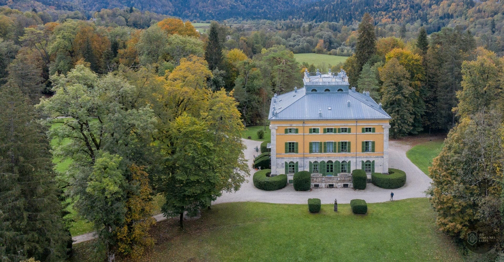 Vue extérieure du château Château de Syam à Syam en Bourgogne-Franche-Comté