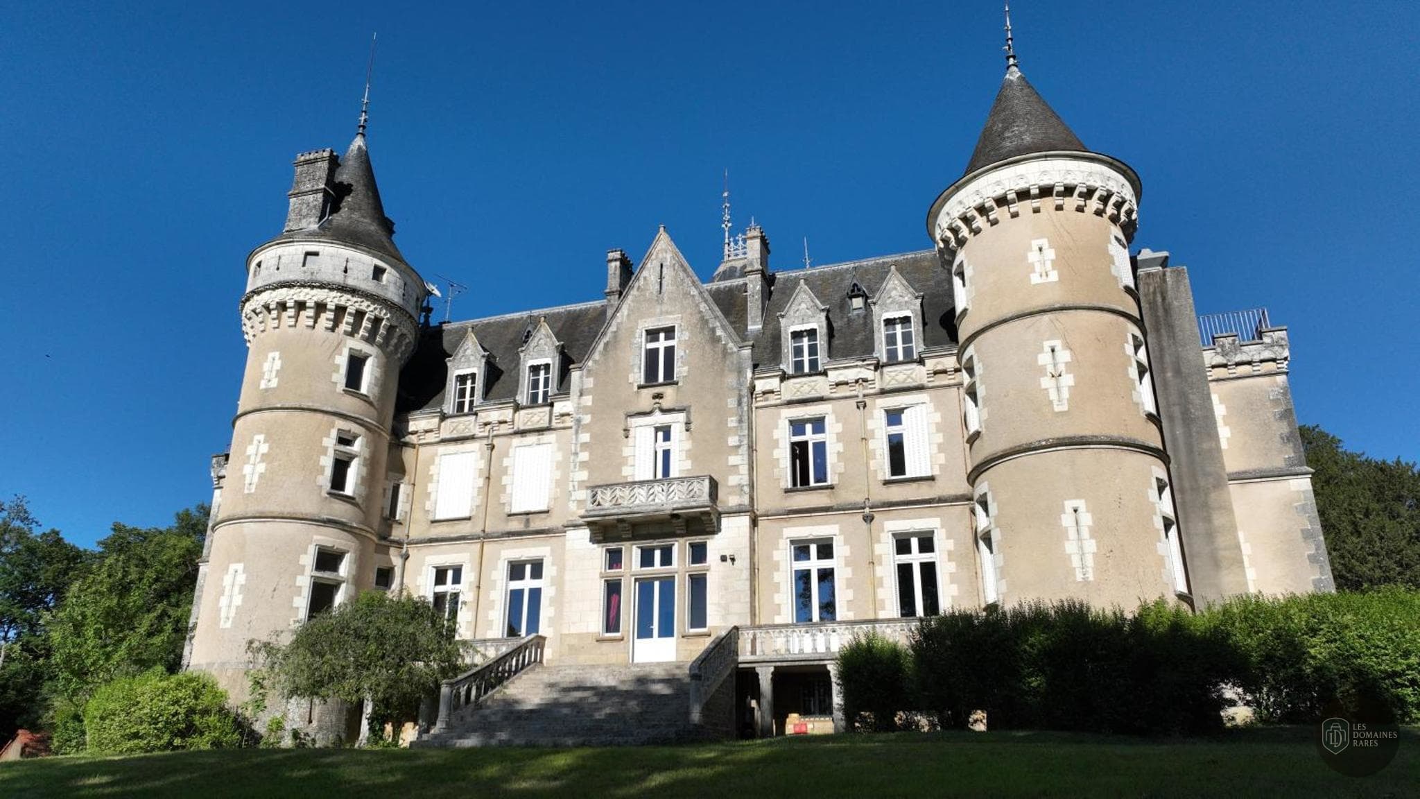 Chambre du château Château de la Rose en Centre-Val de Loire