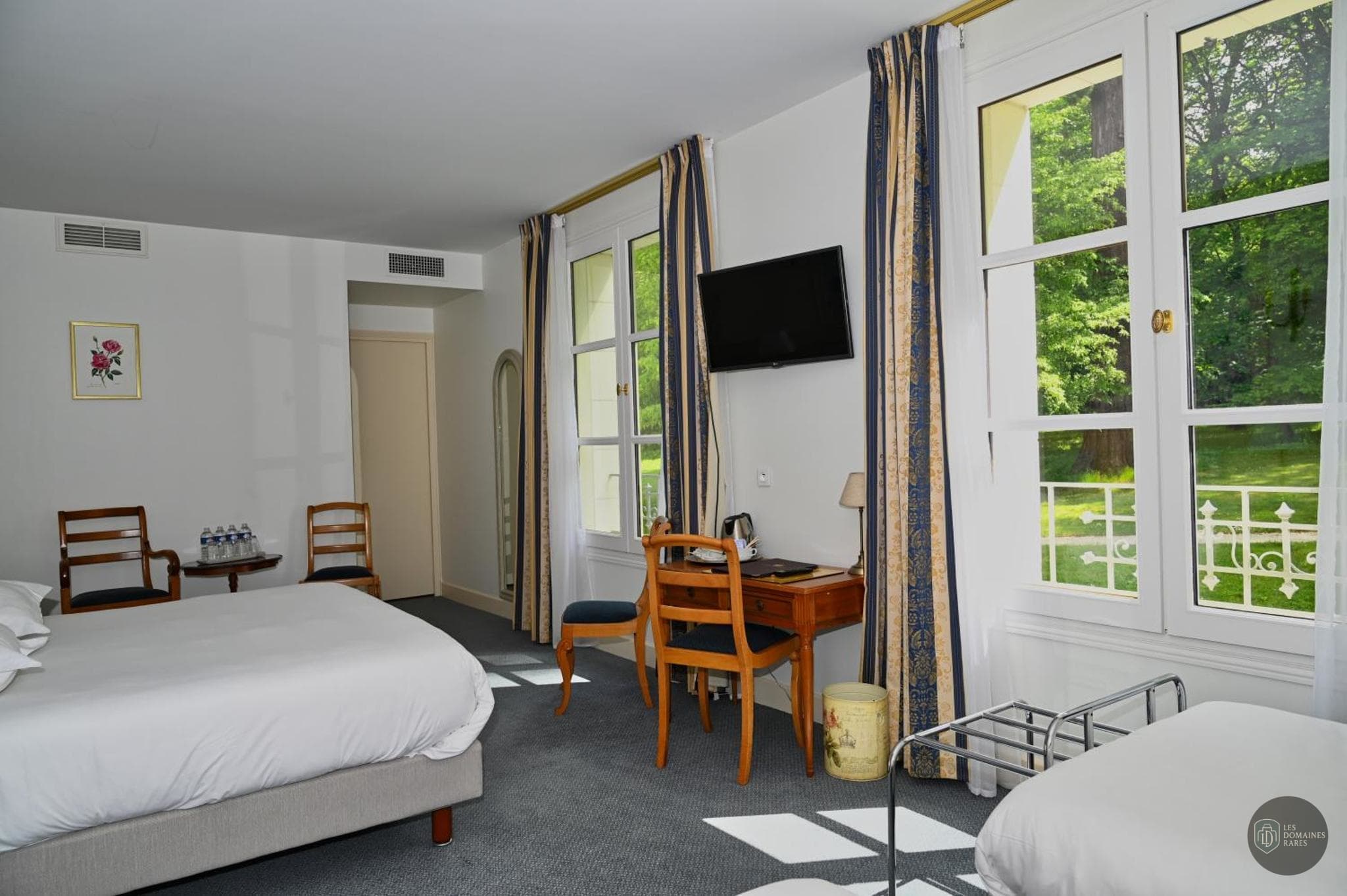Chambre du château Château de la Rozelle à Cellettes en Centre-Val de Loire