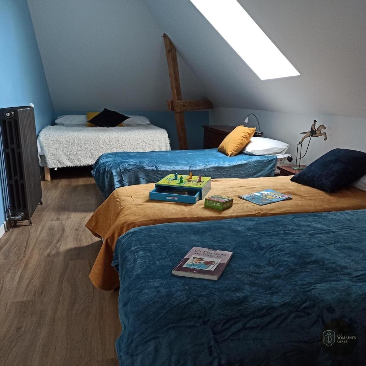 Chambre du château Château de la Tuilerie à Nîmes en Occitanie