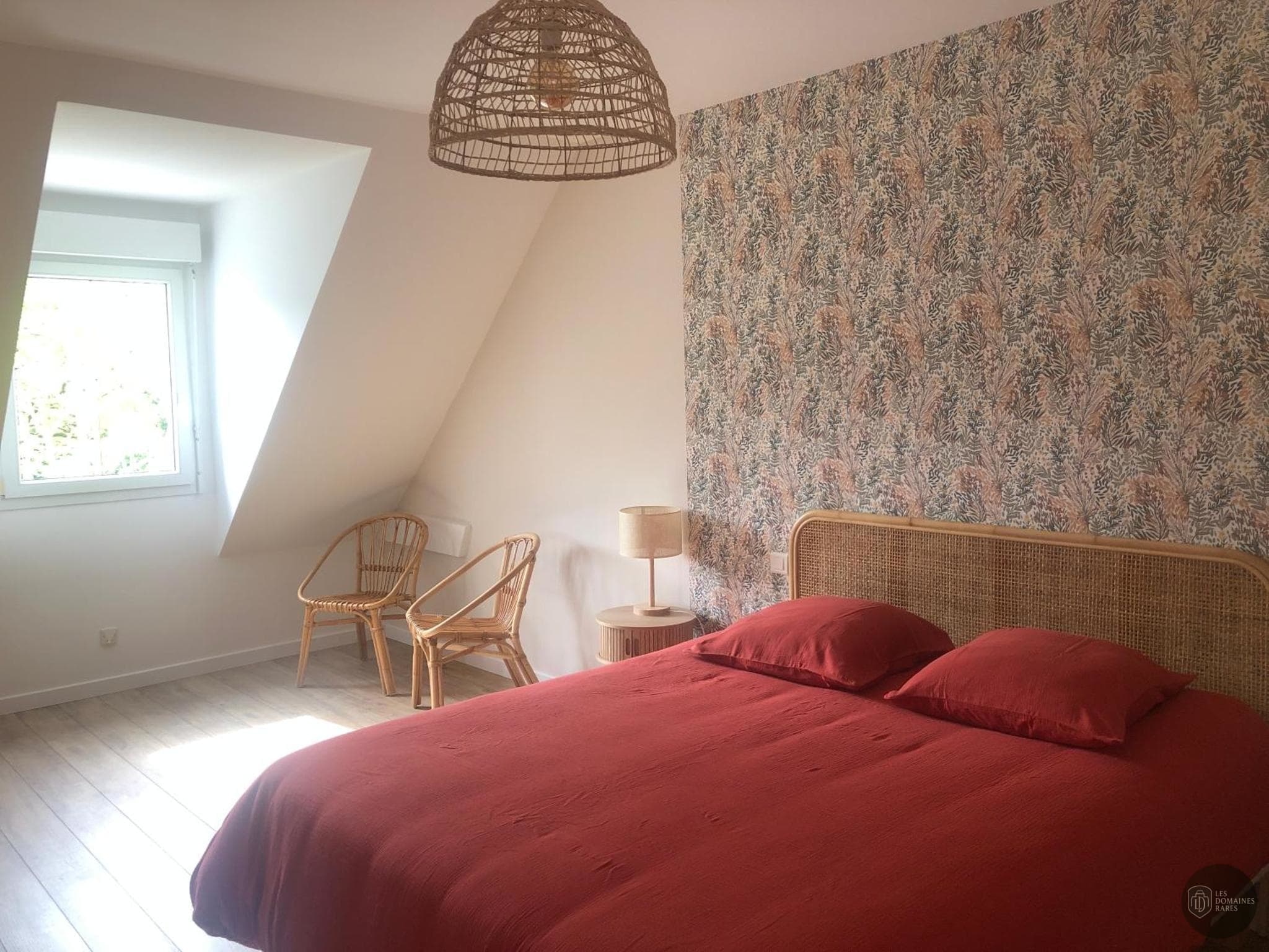 Chambre du château Château de la Verrerie à Oizon en Centre-Val de Loire