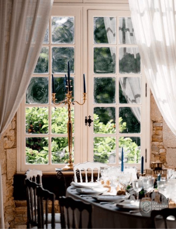 Restaurant du château Château du Pordor à Avessac en Pays de la Loire - séminaire avessac