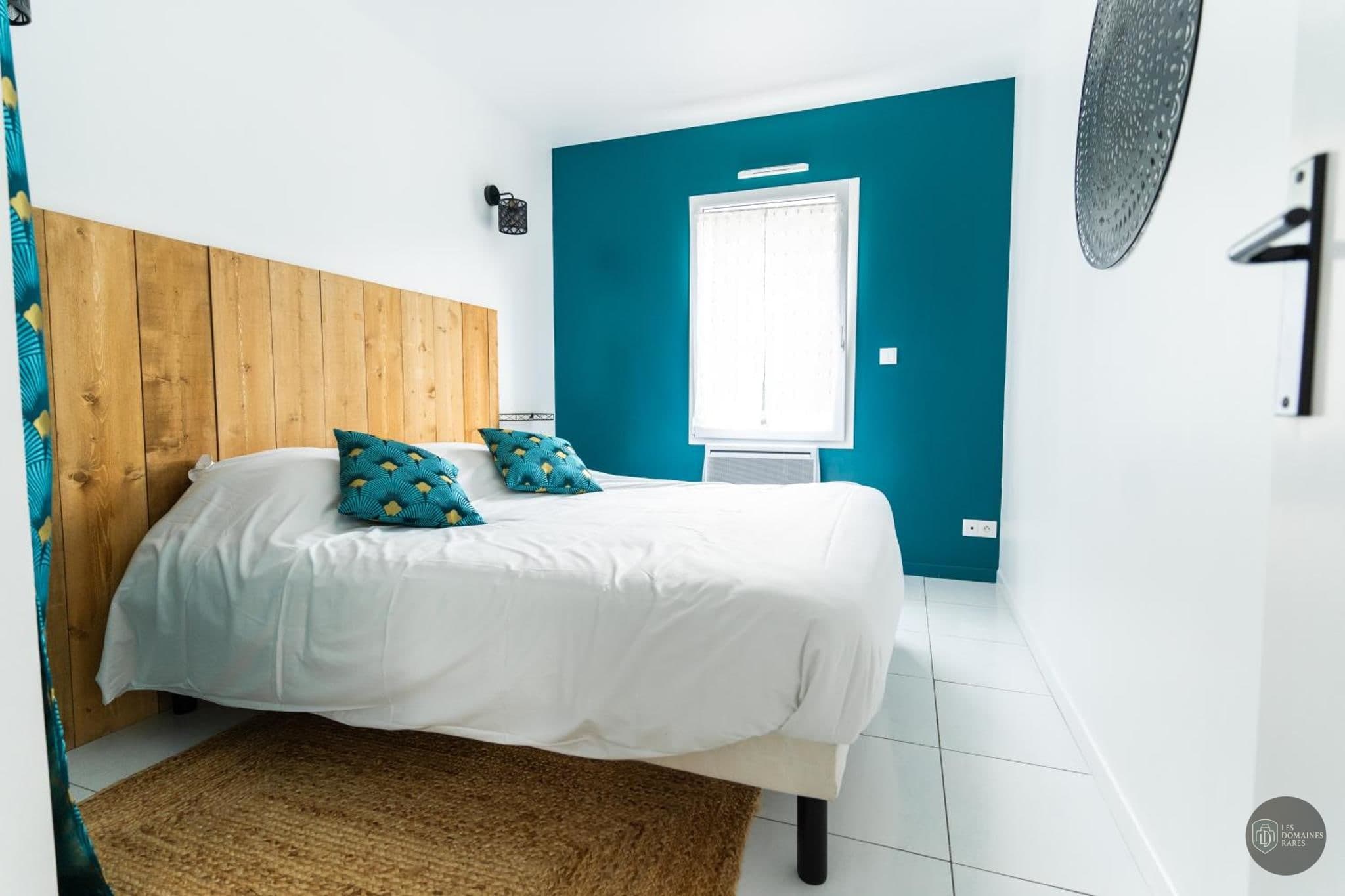 Chambre de l'hôtel Chais de l'Epinay à Le en Pays de la Loire - séminaire le pallet, france
