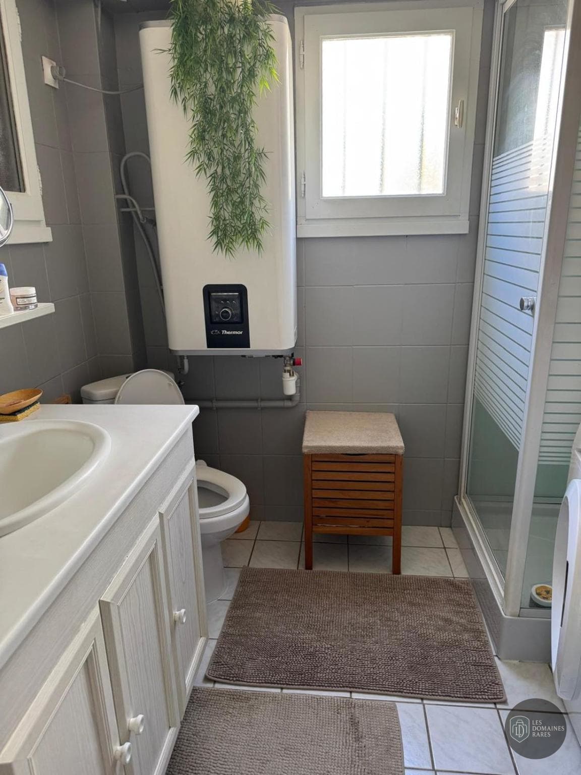 Salle de bain du lieu Chalet A tout Vent à La en Grand Est