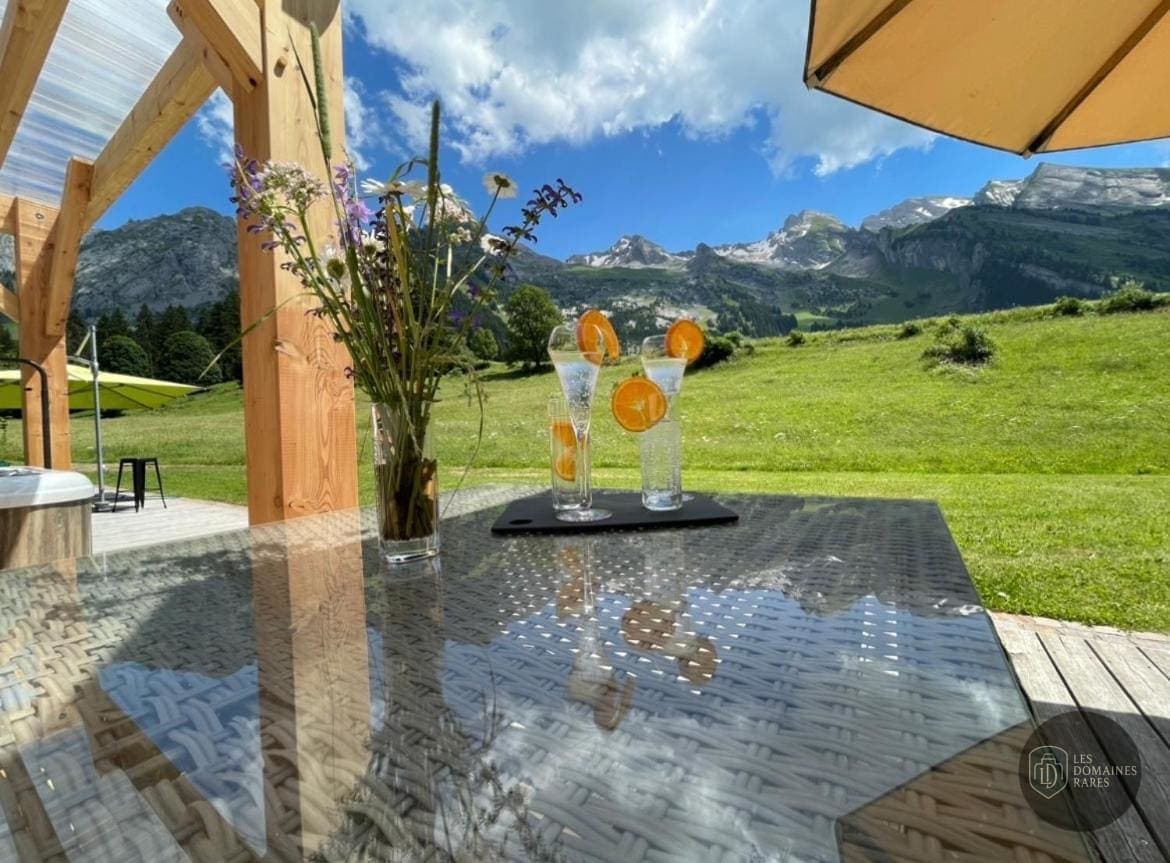 Vue extérieure du chalet Chalet Inarpa à La en Auvergne-Rhône-Alpes
