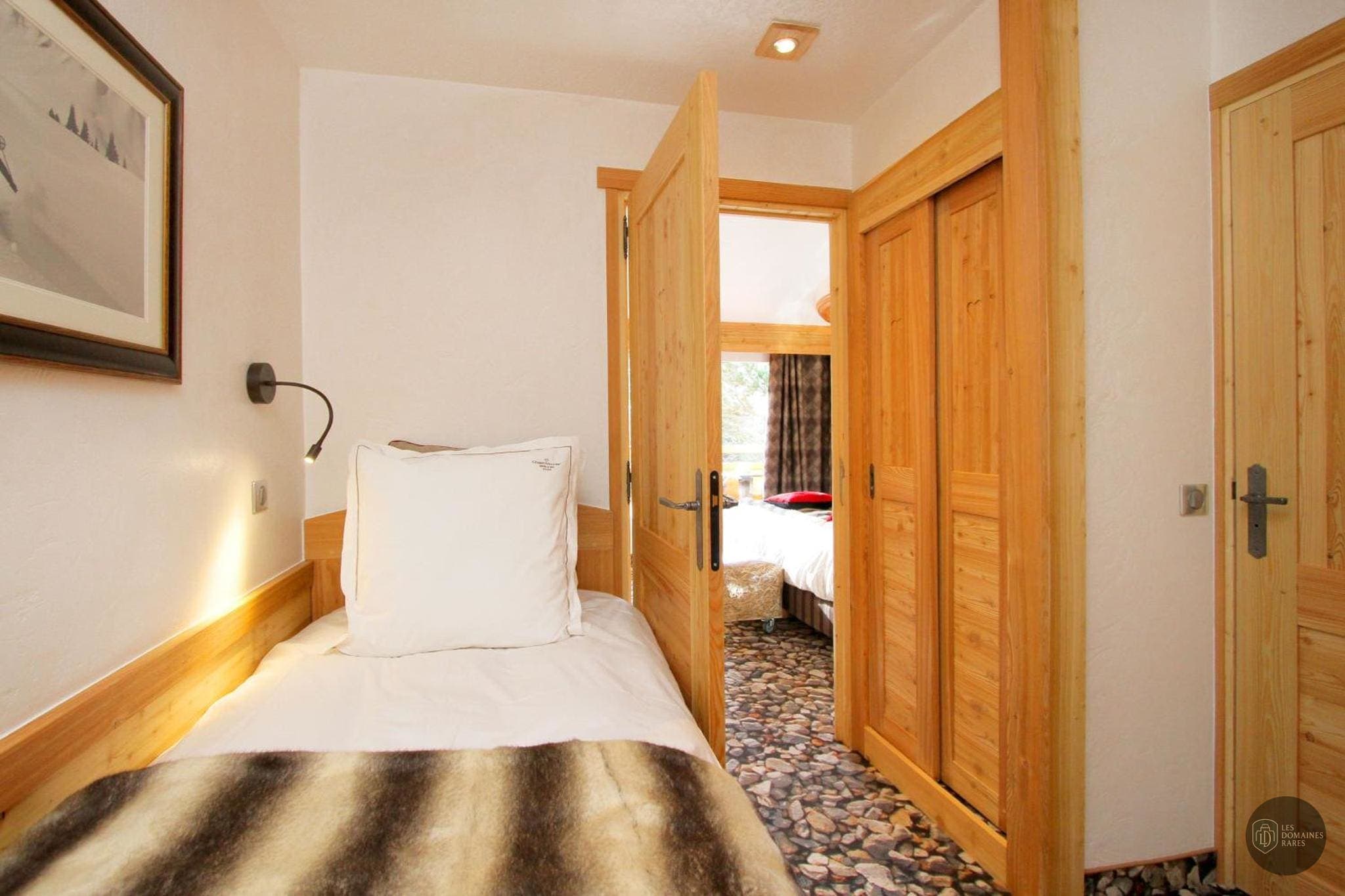 Chambre de l'hôtel Chalet Mounier à Les en Auvergne-Rhône-Alpes
