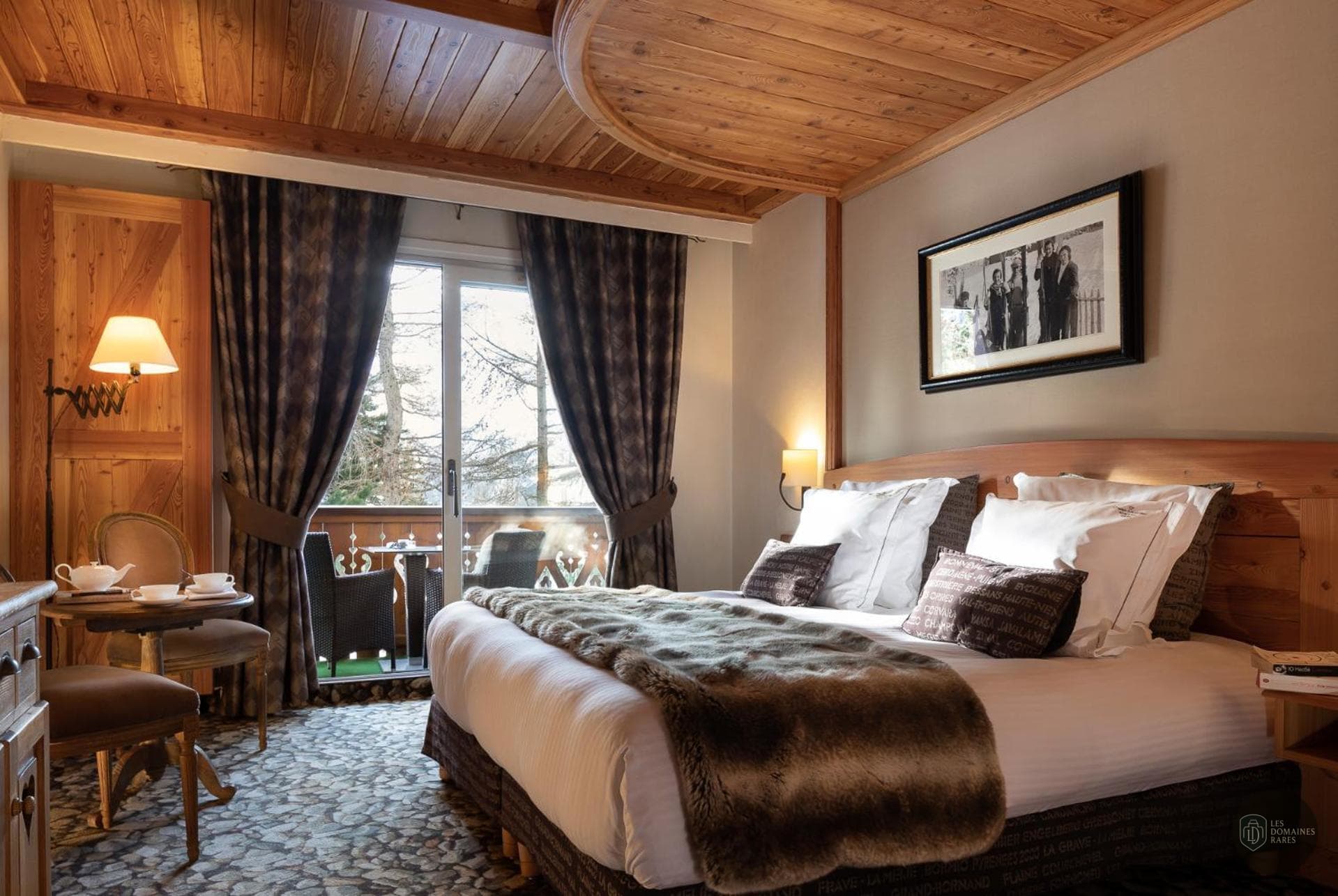 Restaurant de l'hôtel Chalet Mounier à Les en Auvergne-Rhône-Alpes - séminaire isère