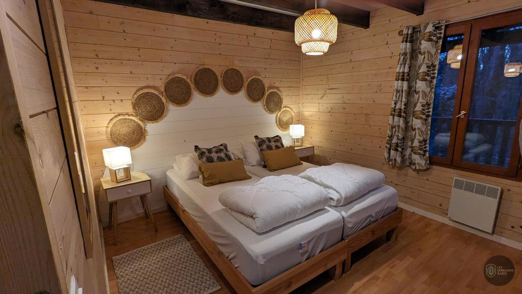 Chambre du château Chalet de la Hulotte en Auvergne-Rhône-Alpes