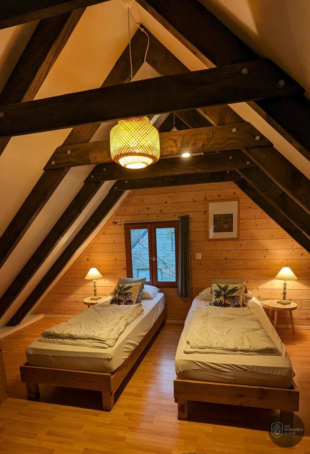 Chambre du château Chalet de la Hulotte en Auvergne-Rhône-Alpes