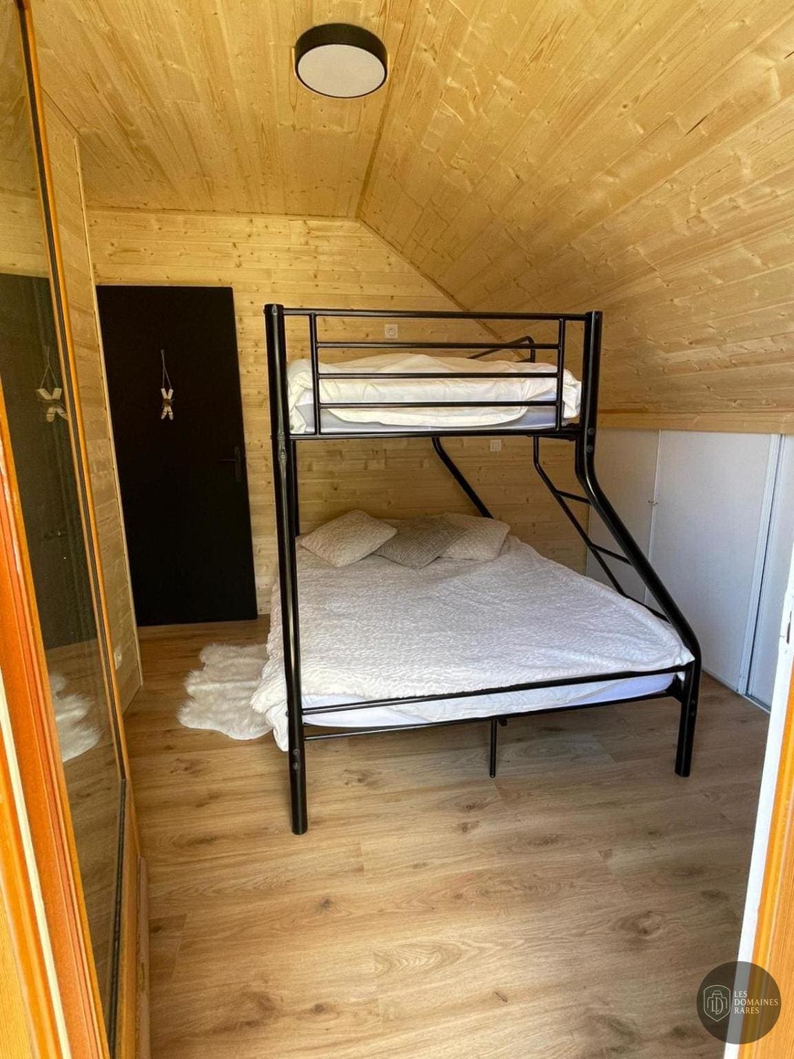Chambre du chalet Chalet du Loup en Auvergne-Rhône-Alpes