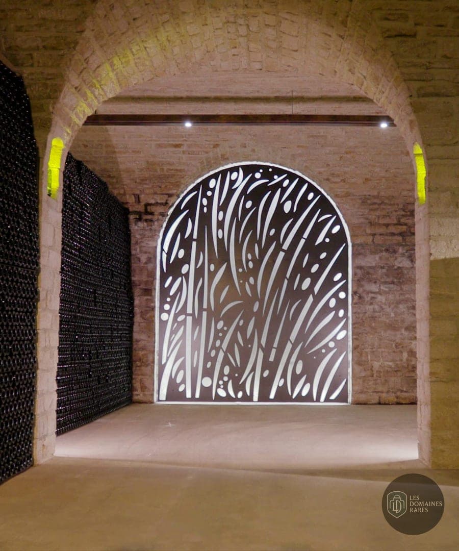Espace intérieur du domaine Champagne Gruet à Buxeuil en Grand Est