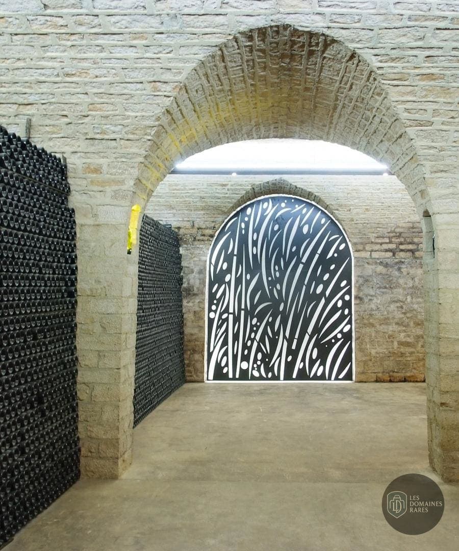 Espace intérieur du domaine Champagne Gruet à Buxeuil en Grand Est