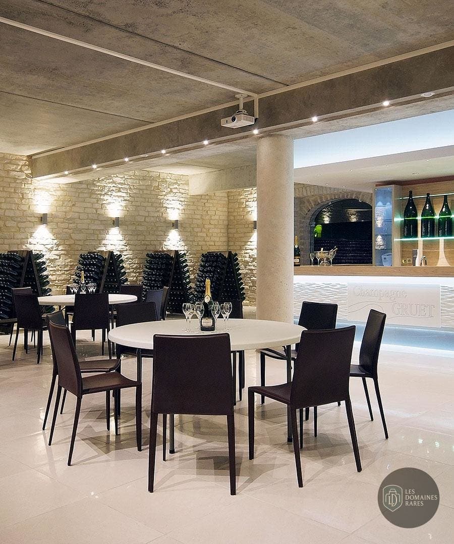 Restaurant du domaine Champagne Gruet à Buxeuil en Grand Est - séminaire aube