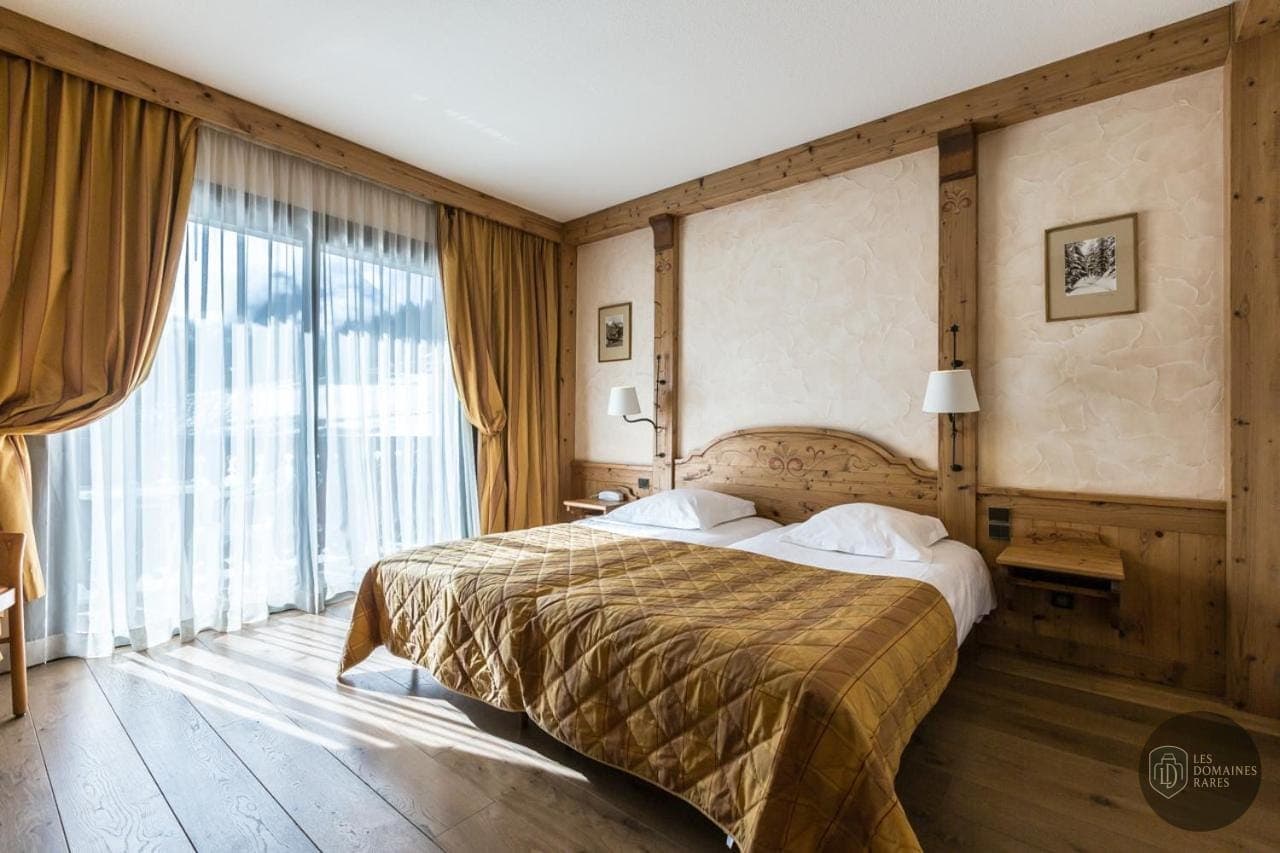 Vue extérieure de l'hôtel Champs Fleuris à Morzine en Auvergne-Rhône-Alpes