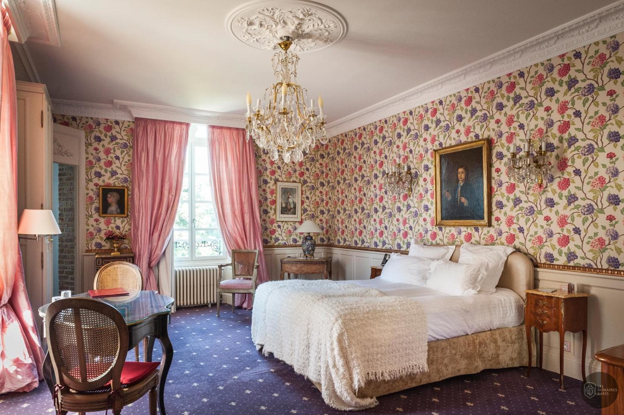 Vue extérieure du château Chateau d'Apigne à Le en Bretagne