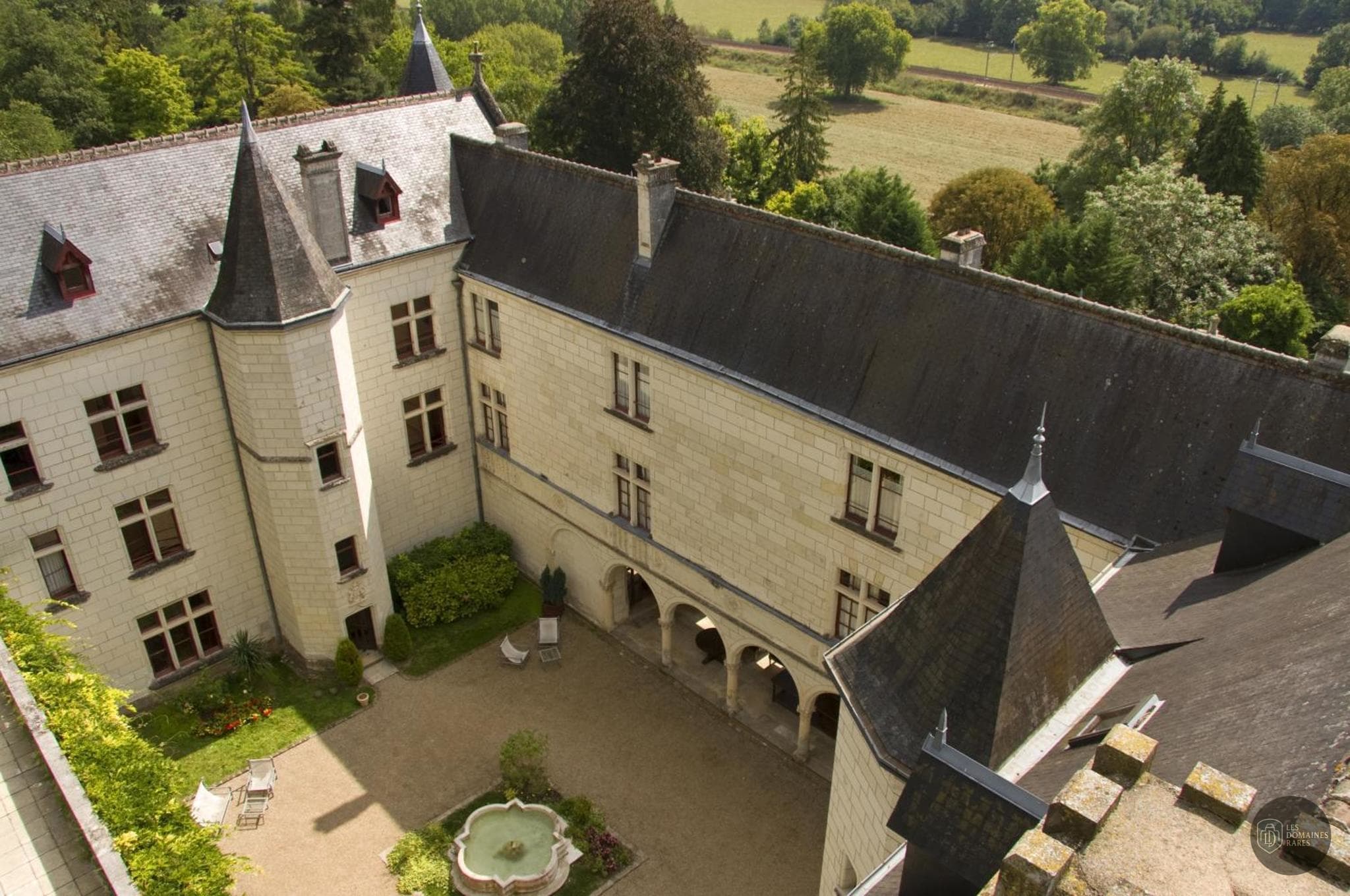 Vue du château Chateau de Chissay à Chissay en Centre-Val de Loire