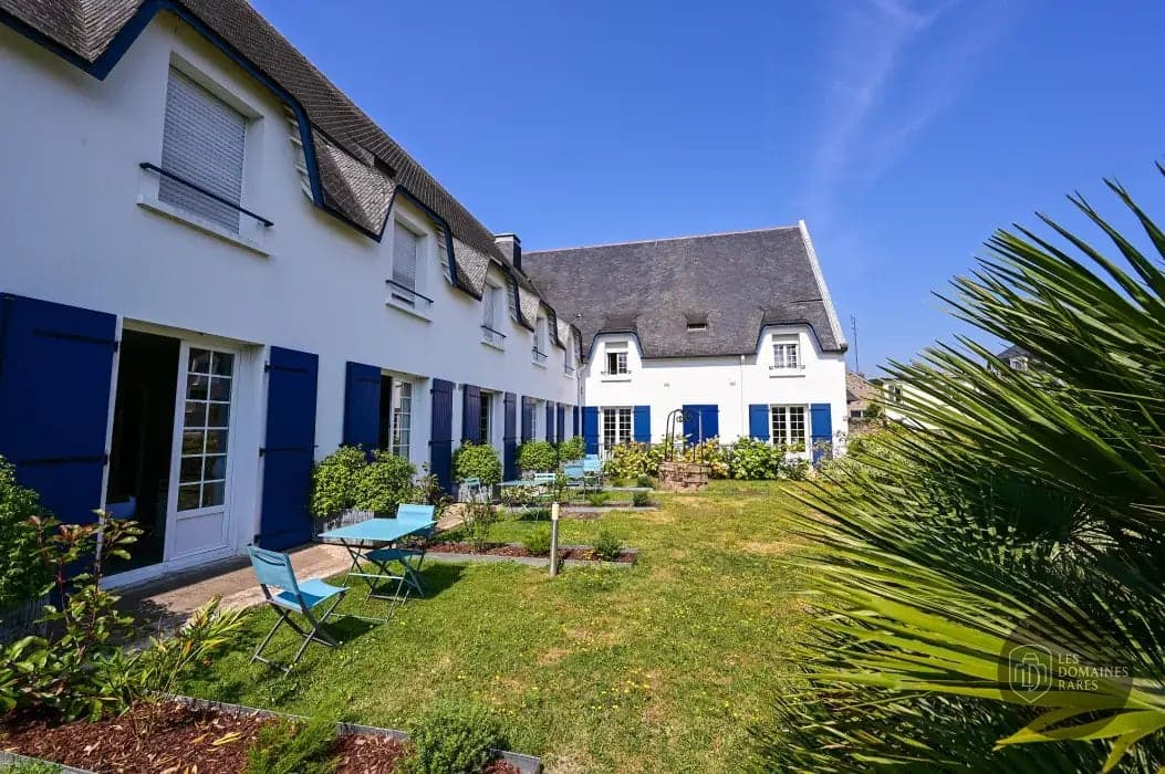 Vue extérieure du château Chateau de Colpo en Bretagne