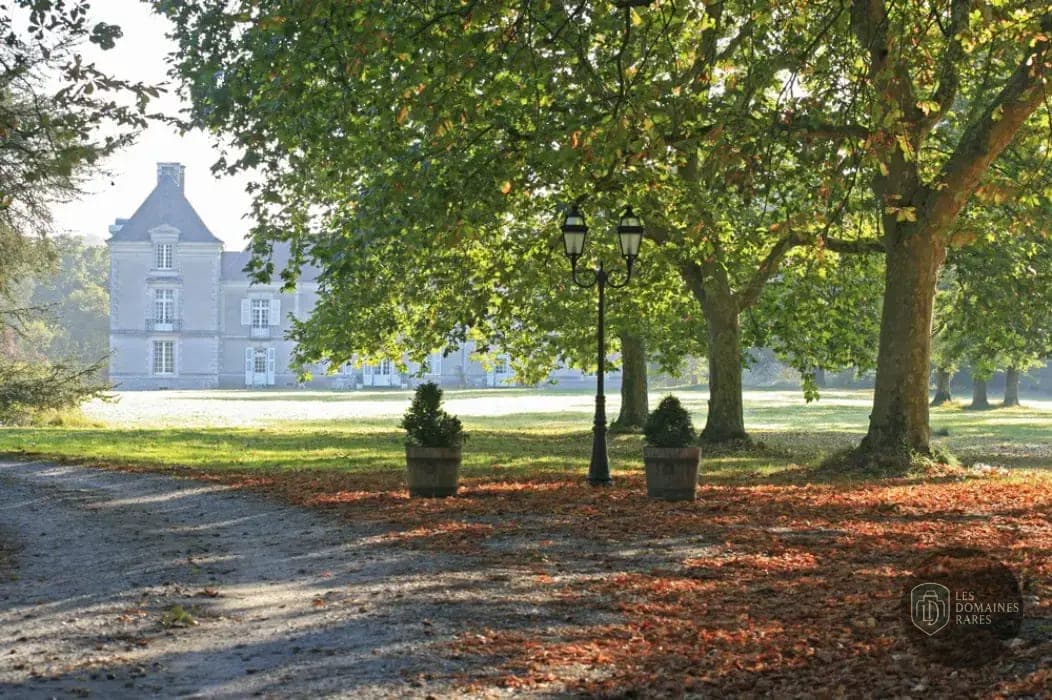 Vue extérieure du château Chateau de Cop Choux en Pays de la Loire