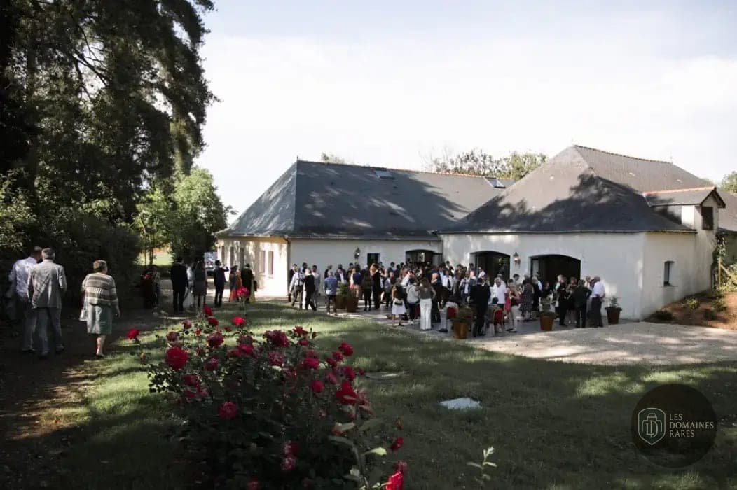 Vue extérieure du château Chateau de Cop Choux en Pays de la Loire