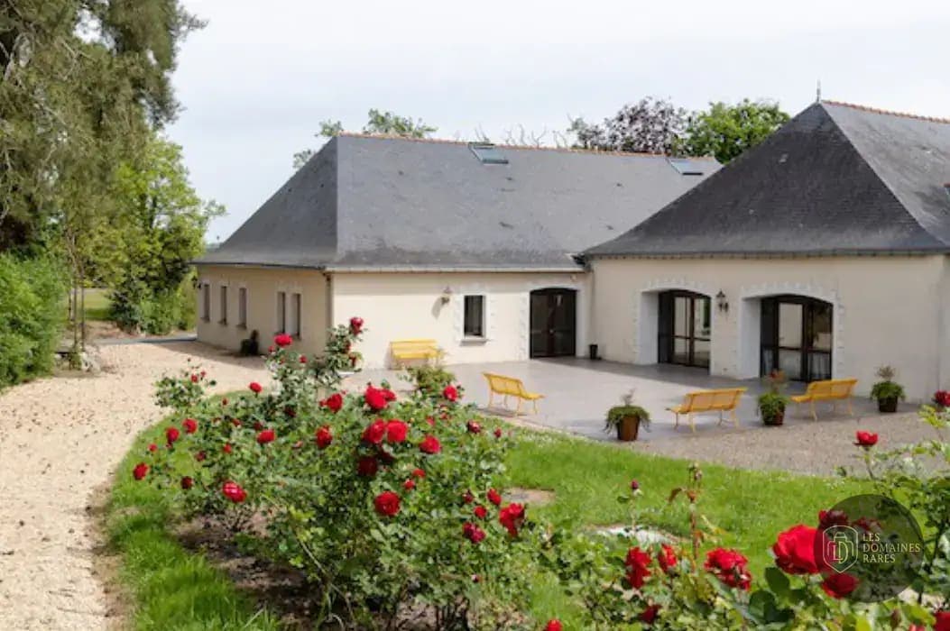 Vue extérieure du château Chateau de Cop Choux en Pays de la Loire