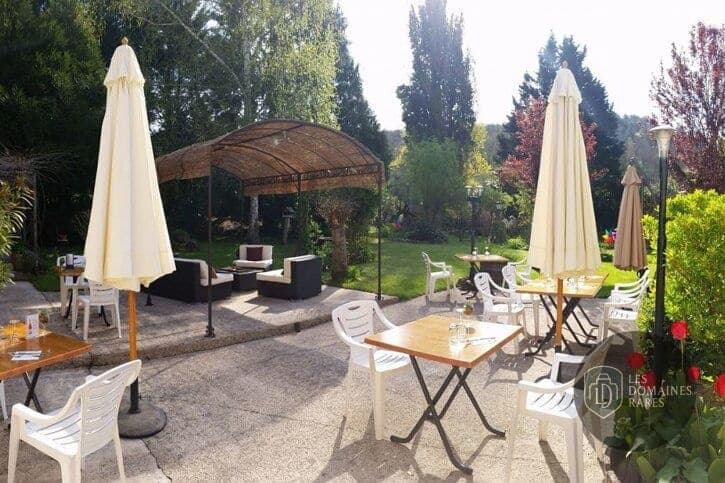 Restaurant du château Chateau de La Fleunie en Nouvelle-Aquitaine