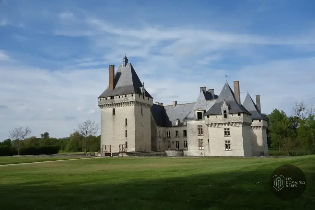 Vue extérieure du château Chateau de Mazieres à Tendu en Centre-Val de Loire