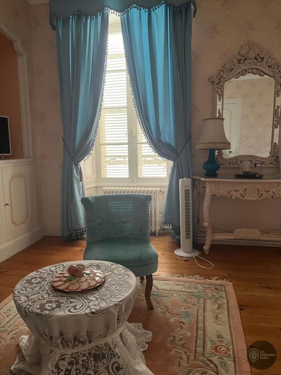 Vue extérieure du château Chateau de Mesnac à Mesnac en Nouvelle-Aquitaine