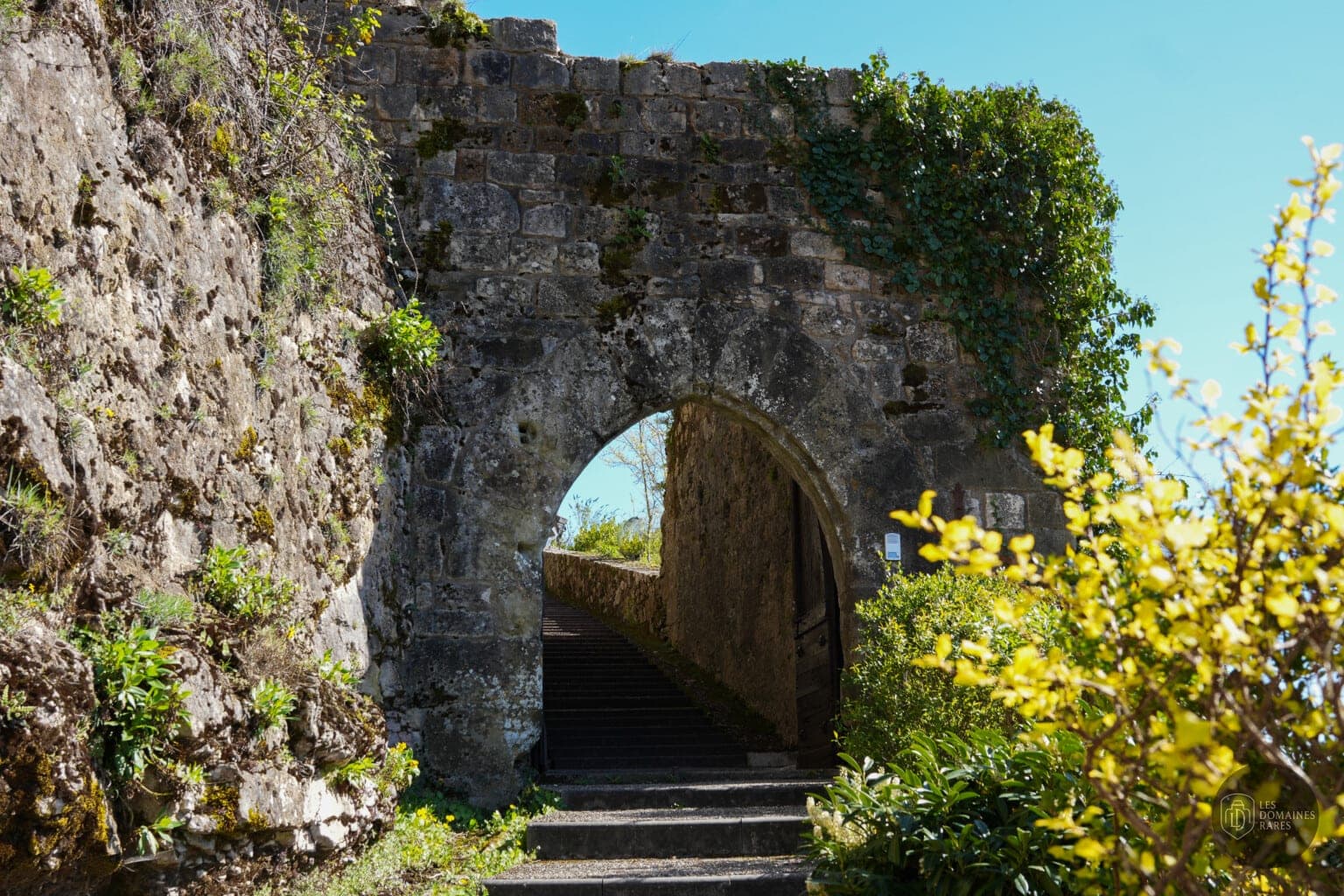 Vue extérieure du château Chateau de Turenne à Turenne en Nouvelle-Aquitaine