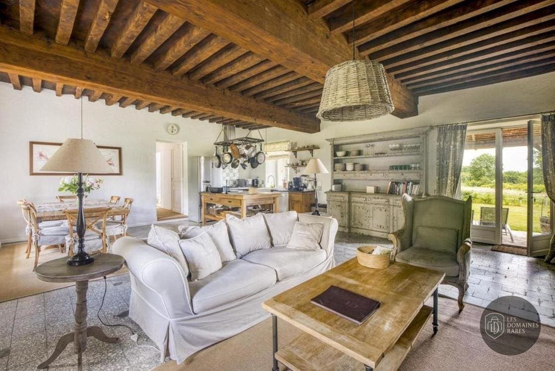 Espace intérieur du château Chateau de Villette à Menestreau en Centre-Val de Loire