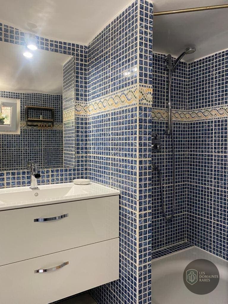 Salle de bain du lieu Chez Lily à Digoin en Bourgogne-Franche-Comté