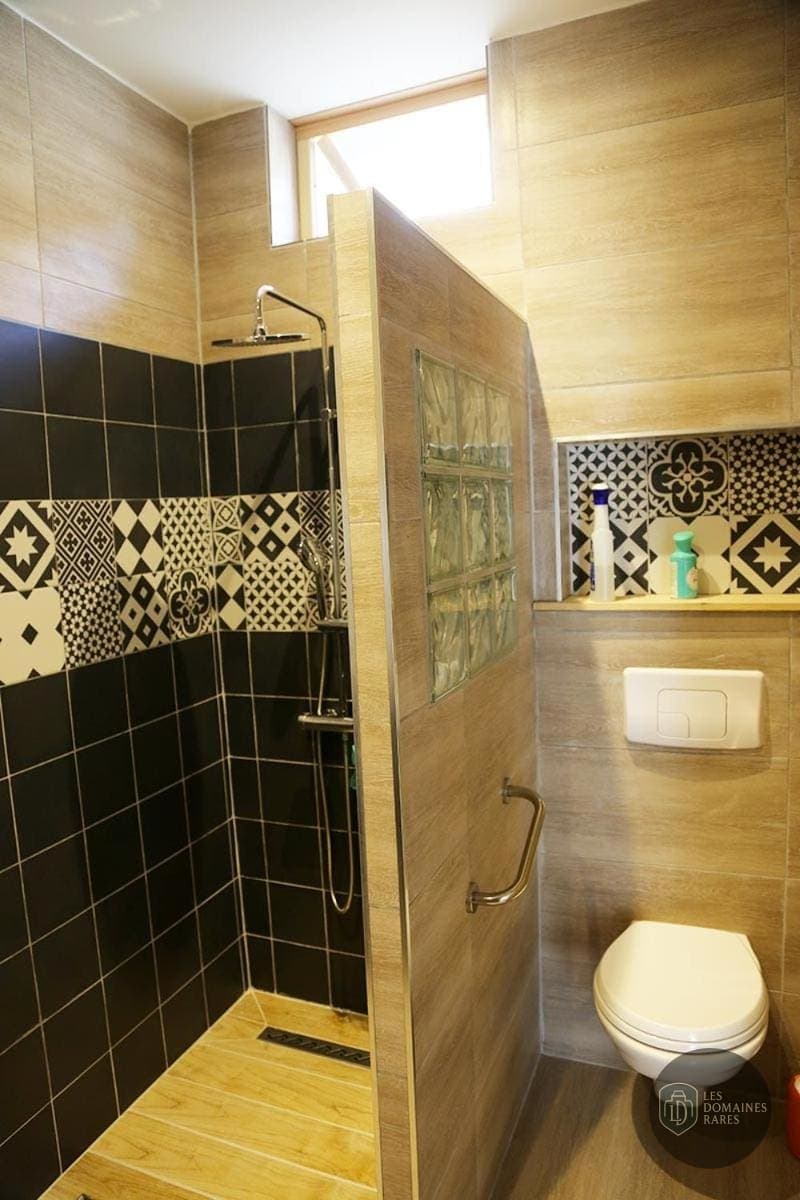 Salle de bain du lieu Chez Margot en Bretagne