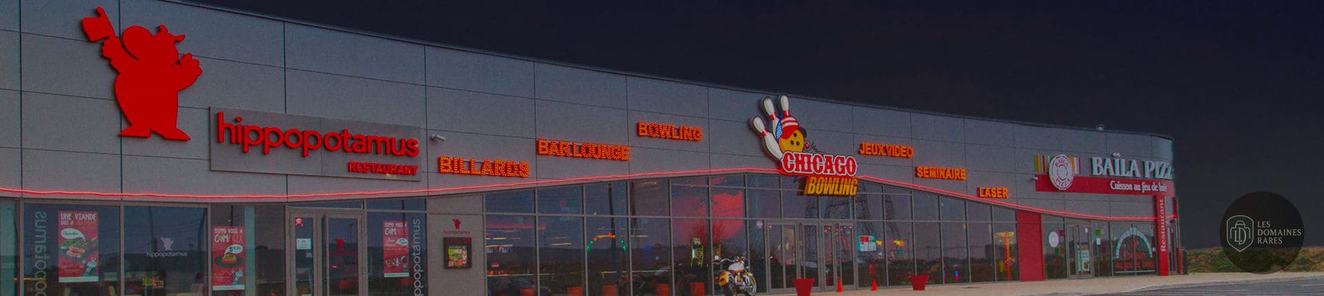 Vue extérieure du lieu Chicago Bowling à Avrainville en Île-de-France
