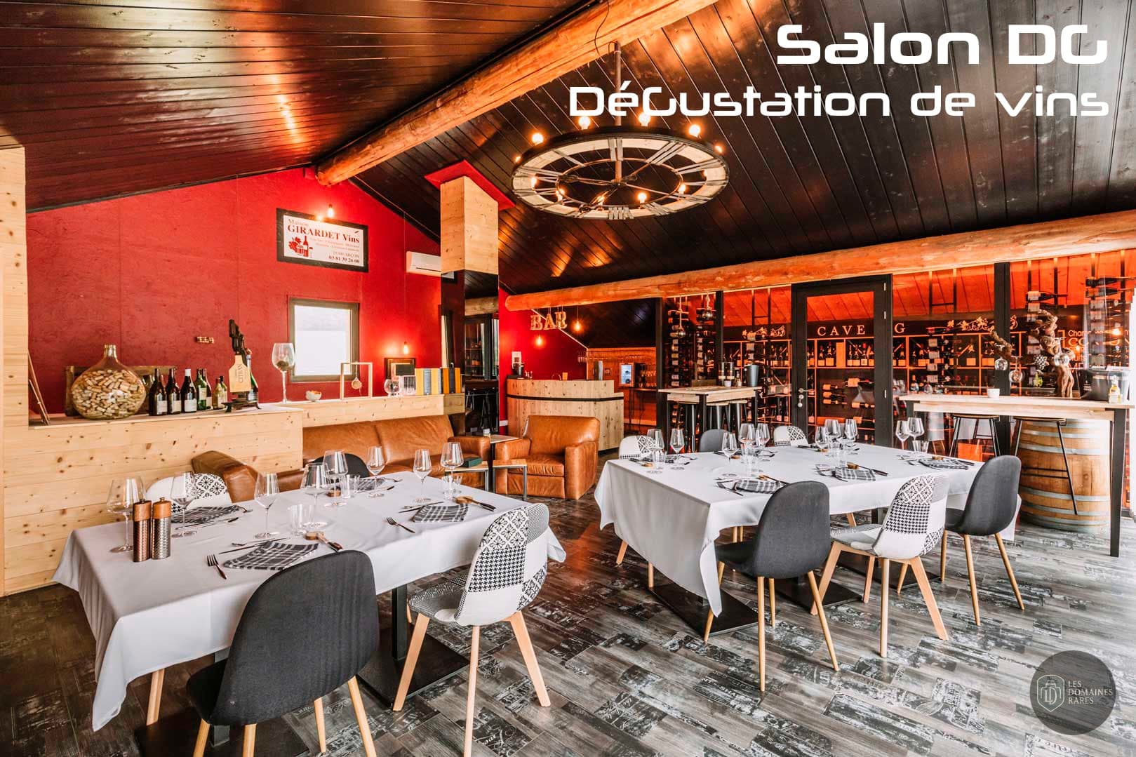Salon DG : salle de dégustation