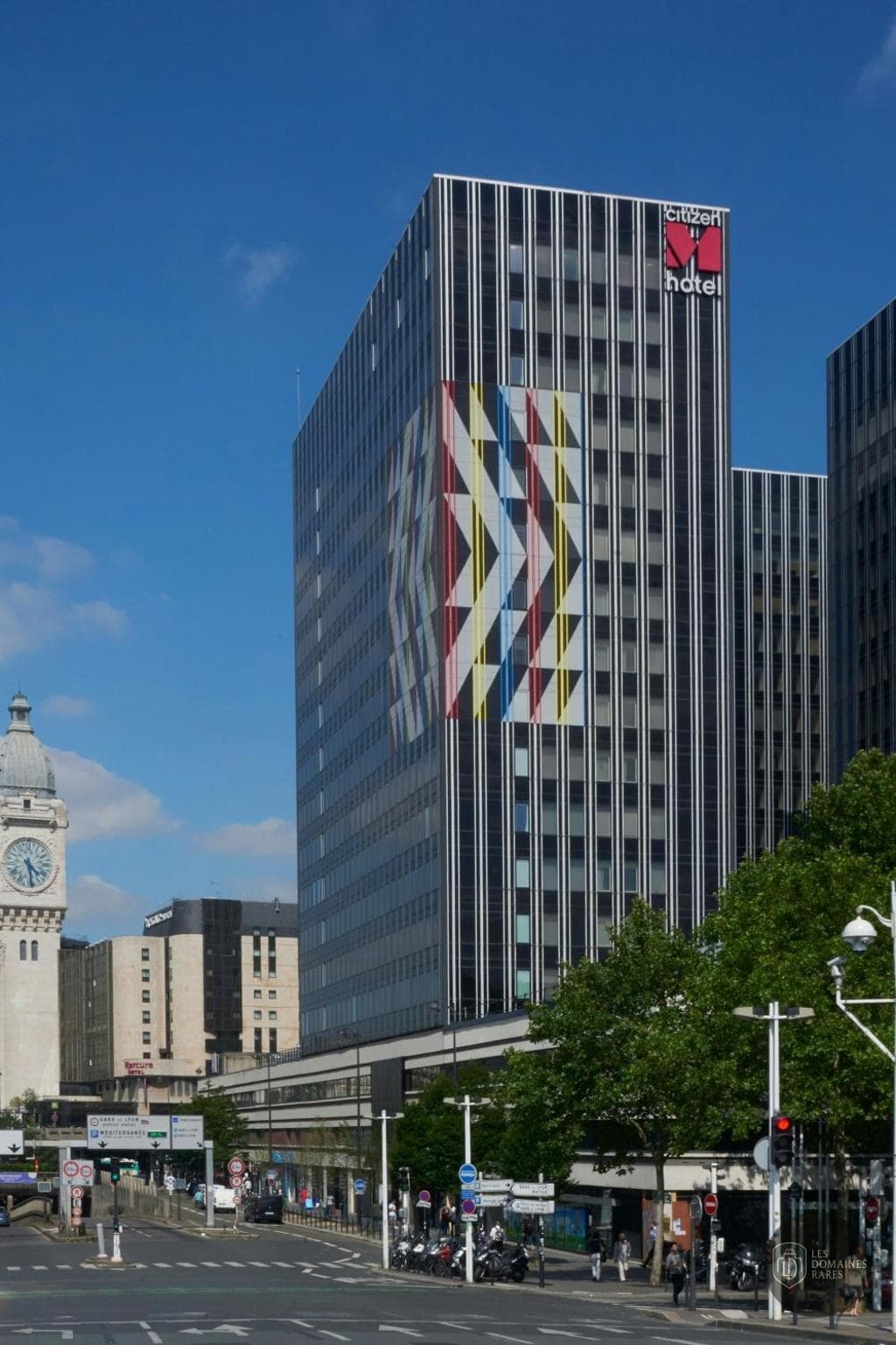 Vue de l'hôtel CitizenM Paris Gare de Lyon en Île-de-France