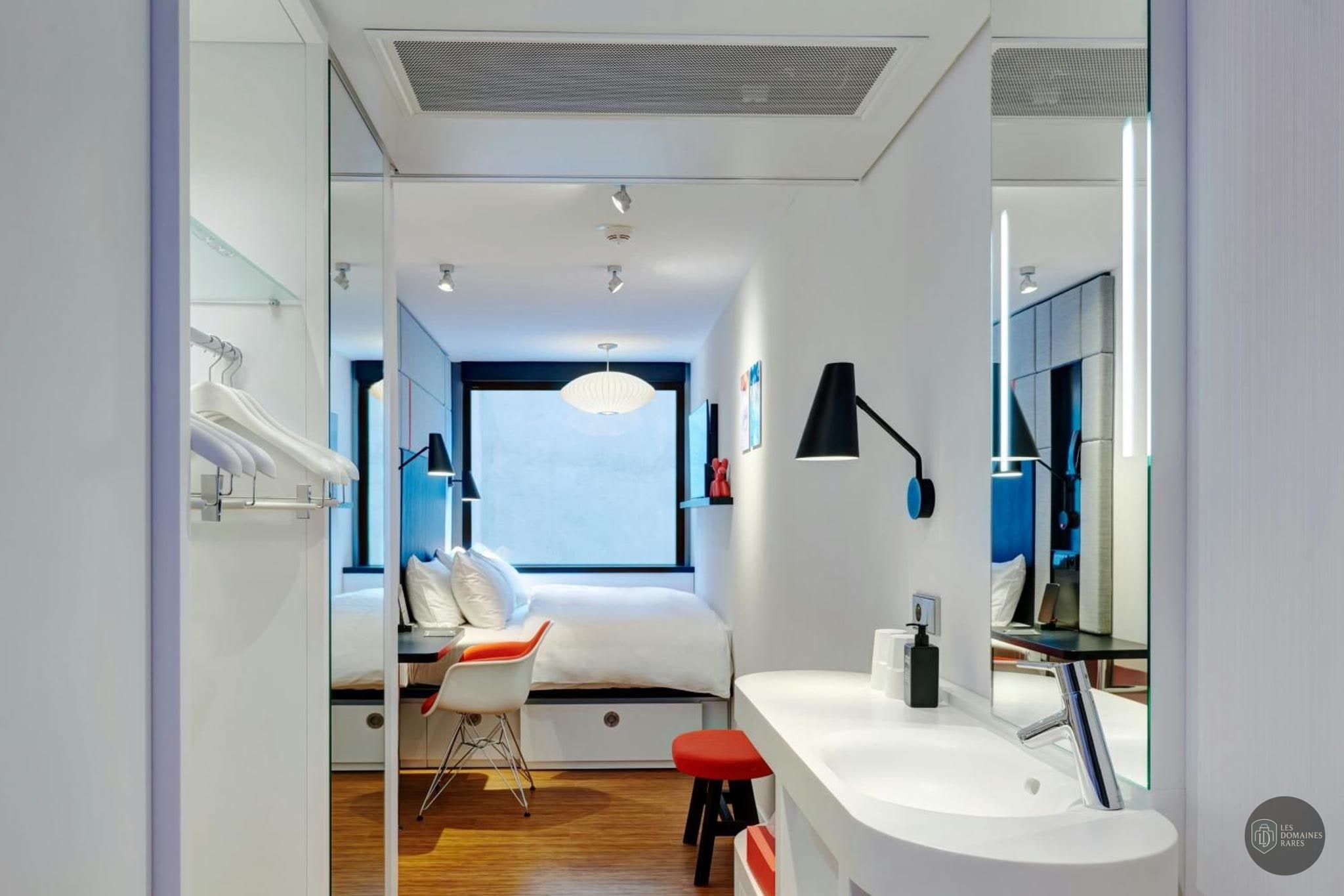 Chambre de l'hôtel CitizenM Paris Opera en Île-de-France