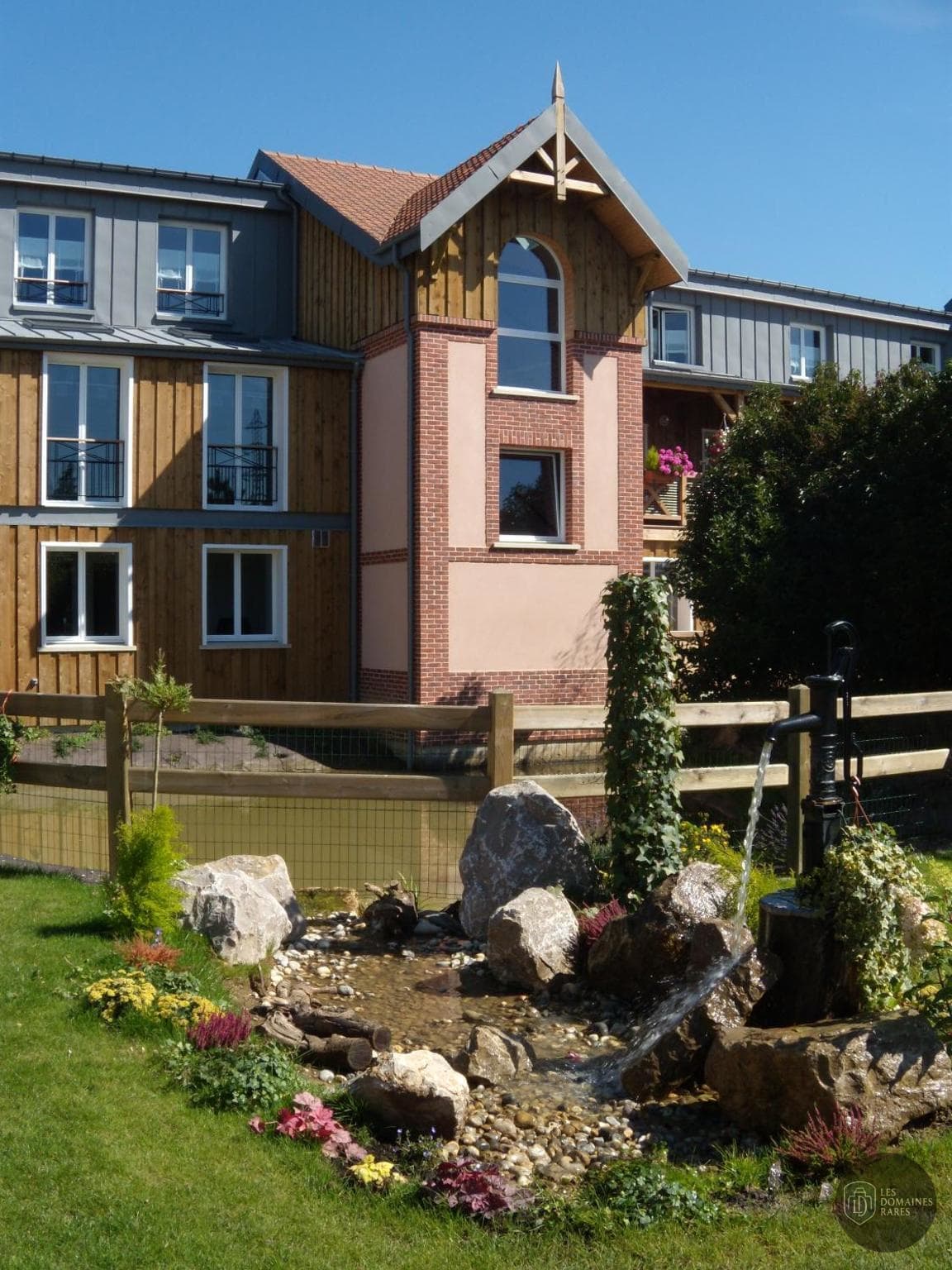 Vue extérieure du lieu Clos Vaupaliere à La en Normandie