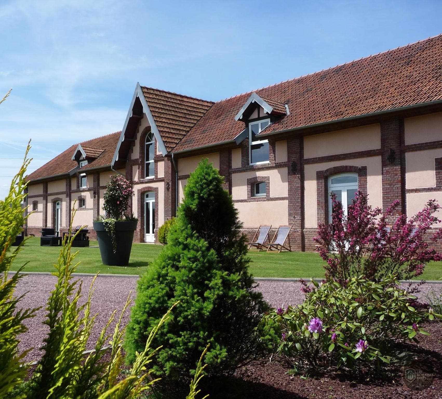 Vue extérieure du lieu Clos Vaupaliere à La en Normandie