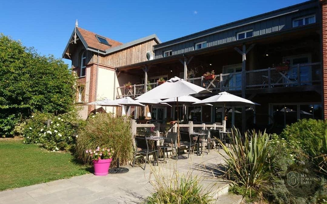 Vue extérieure du lieu Clos Vaupaliere à La en Normandie