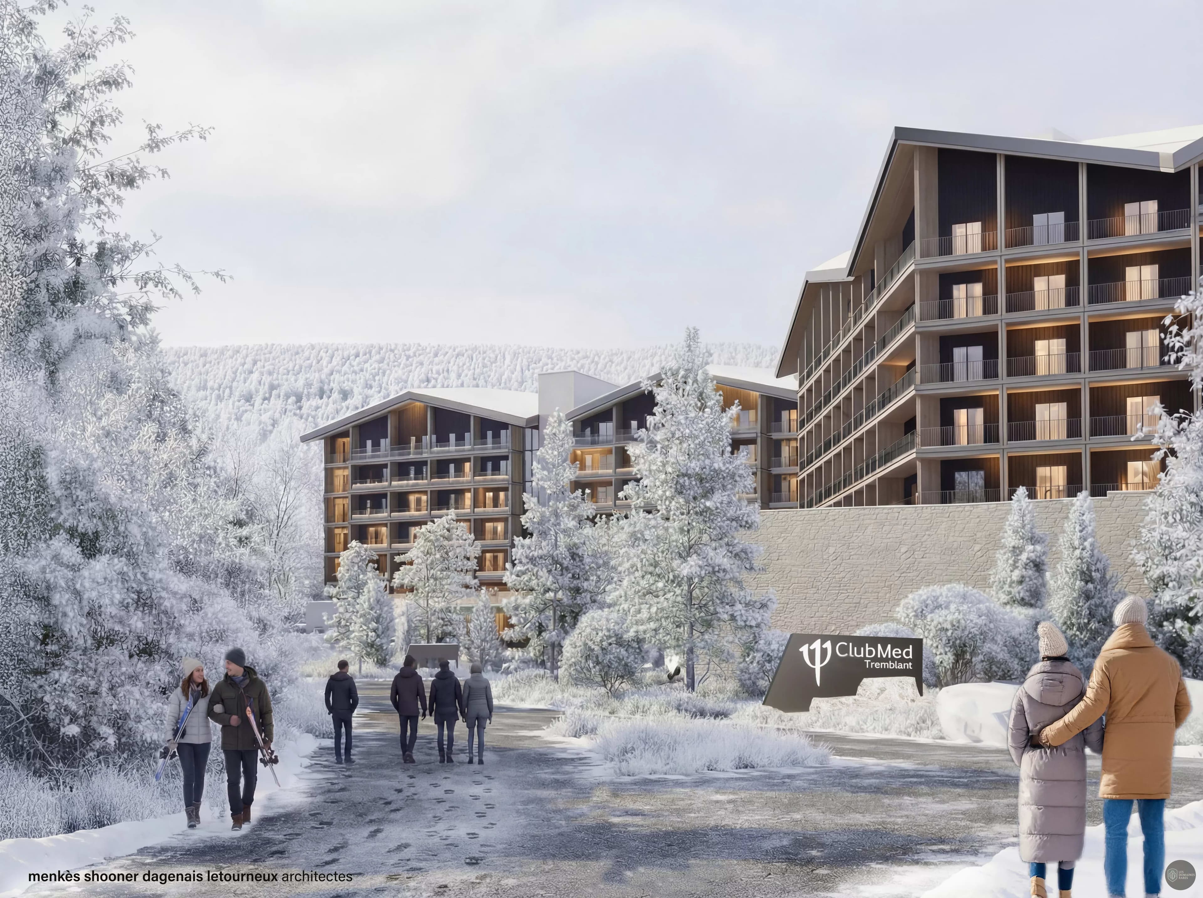 Vue extérieure du Club Med Tremblant