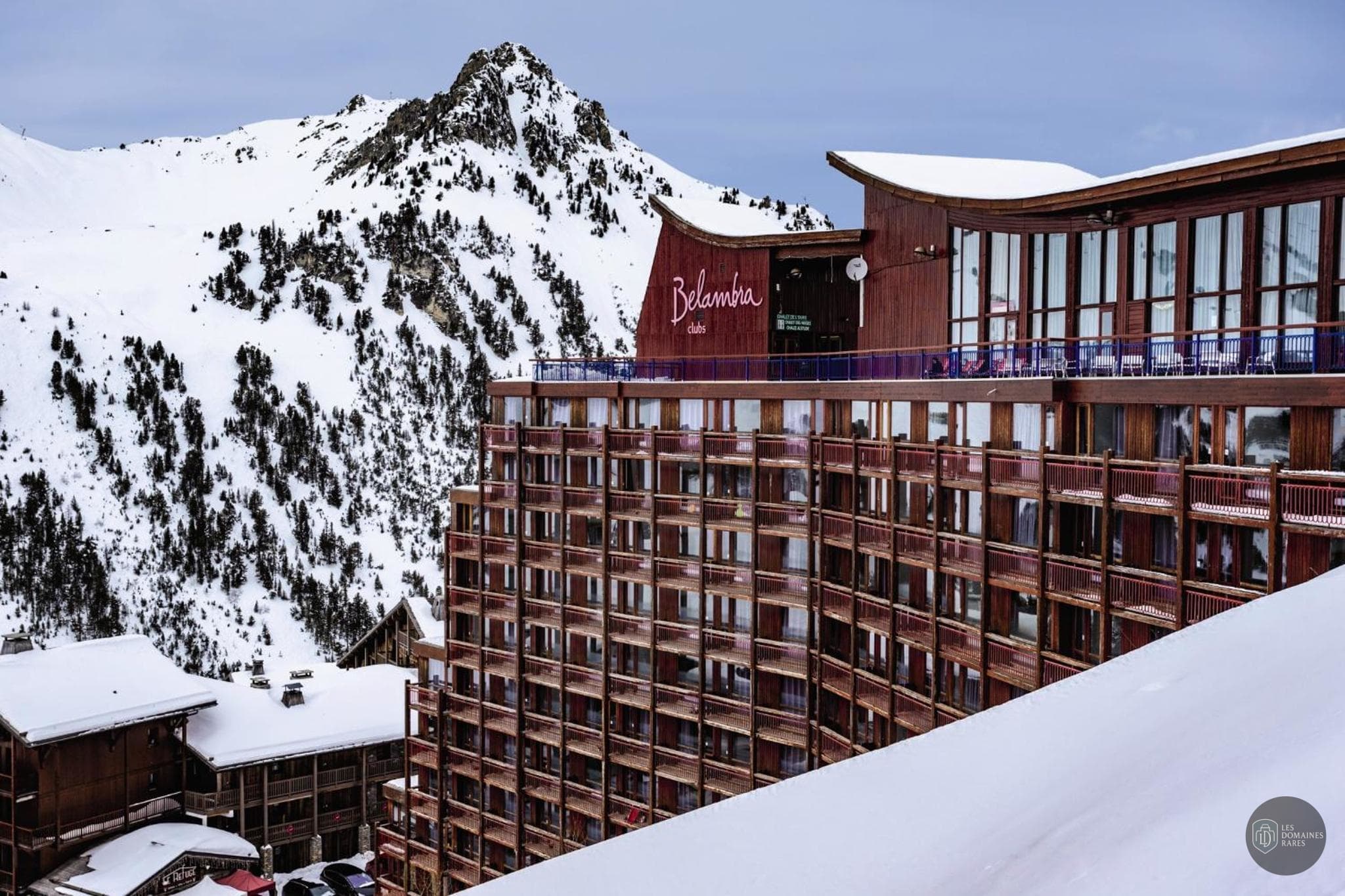 Vue de l'hôtel Club Med Peisey-Vallandry en Auvergne-Rhône-Alpes