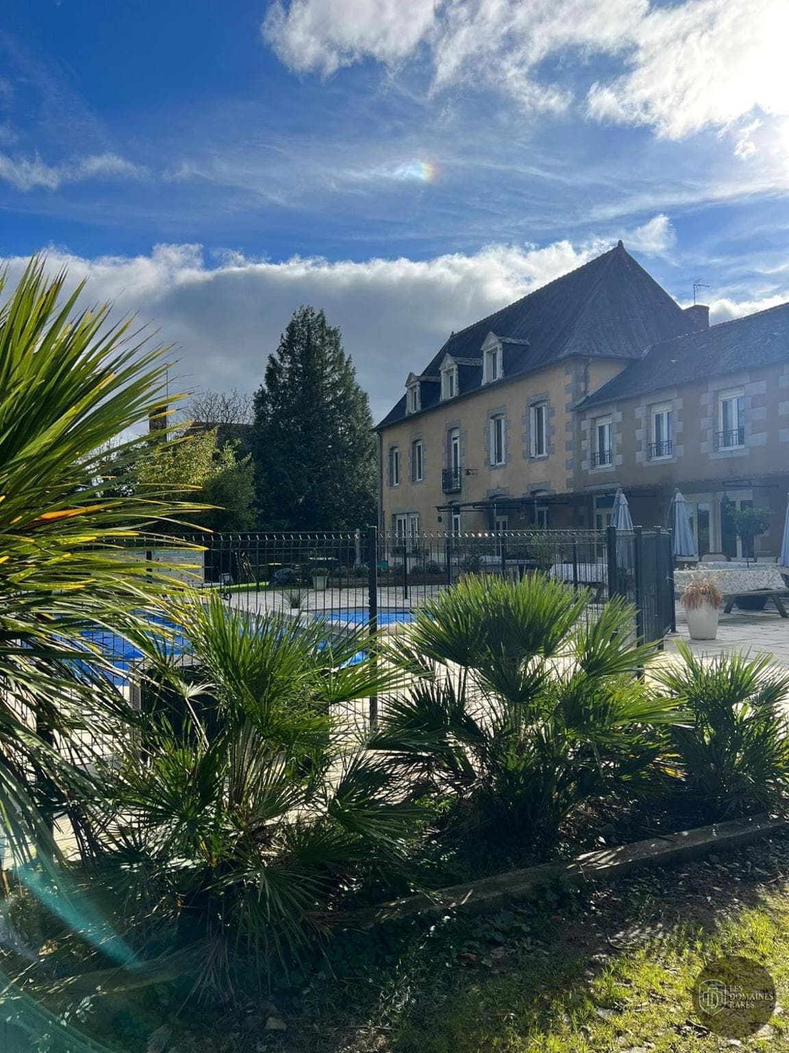 Vue extérieure du lieu Cosy Er Lann à Le en Bretagne